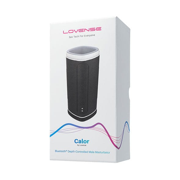 Lovense - Calor App-Controlled Heating Male Masturbator (Black) Masturbator Soft Stroker (Vibration) Rechargeable 728360599834 CherryAffairs