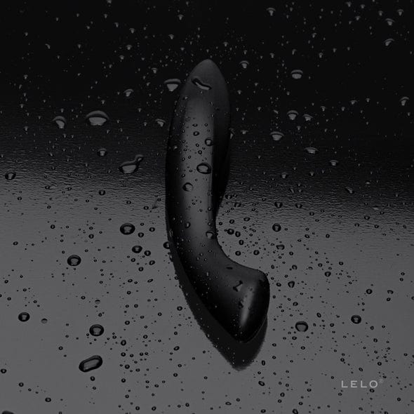 LELO - Ella G Spot Dildo Vibrator (Black) G Spot Dildo (Vibration) Rechargeable CherryAffairs
