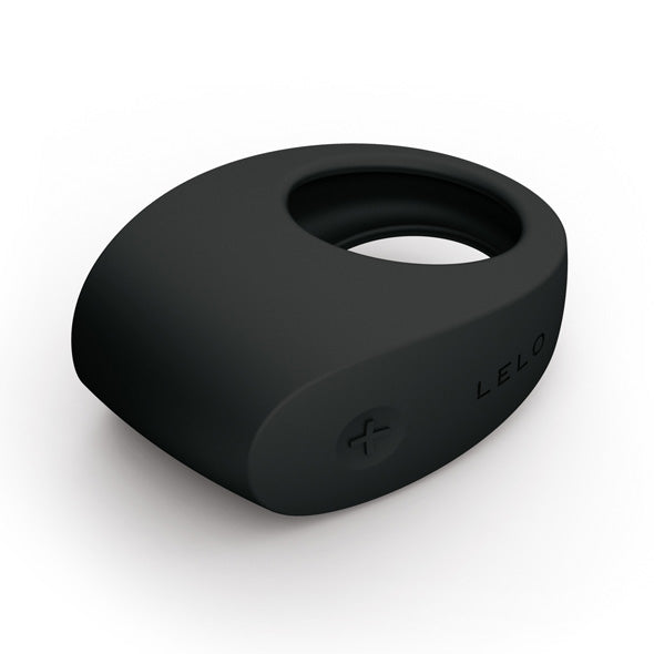 LELO - Tor 2 Vibrating Cock Ring (Black) - Black - Silicone Cock Ring (Vibration) Rechargeable