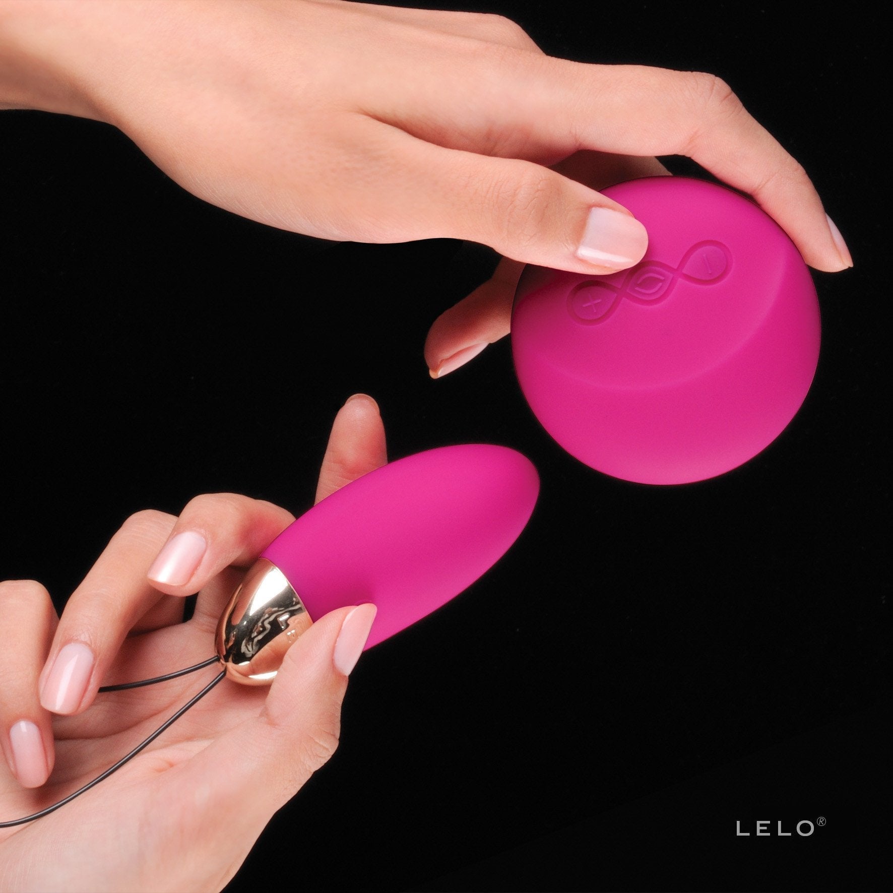 LELO - Lyla 2 Wireless Remote Control Egg Vibrator (Cerise) - PleasureHobby