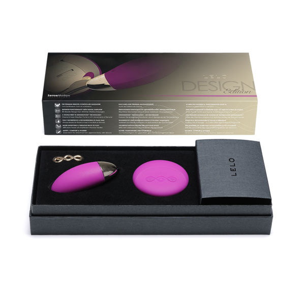 LELO - Lyla 2 Wireless Remote Control Egg Vibrator (Deep Rose) - LL1011 / Purple - Wireless Remote Control Egg