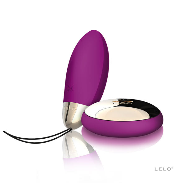 LELO - Lyla 2 Wireless Remote Control Egg Vibrator (Deep Rose) - LL1011 / Purple - Wireless Remote Control Egg