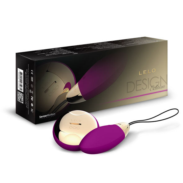 LELO - Lyla 2 Wireless Remote Control Egg Vibrator (Deep Rose) - LL1011 / Purple - Wireless Remote Control Egg
