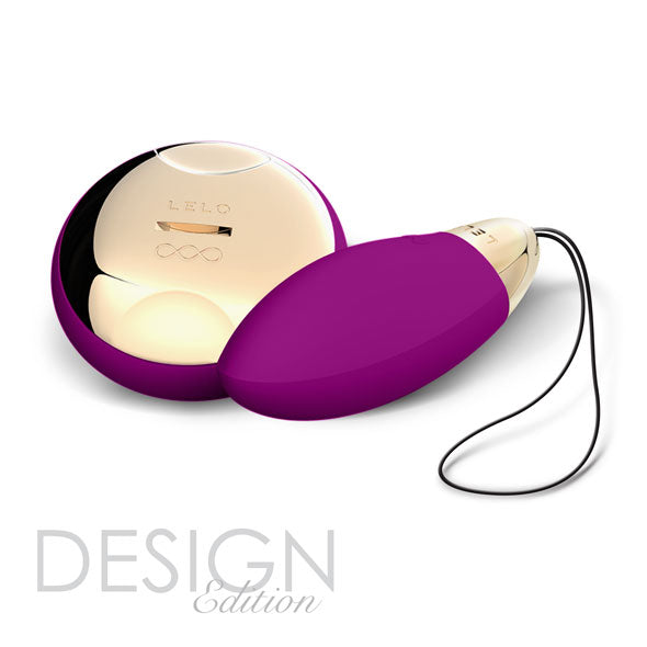 LELO - Lyla 2 Wireless Remote Control Egg Vibrator (Deep Rose) - LL1011 / Purple - Wireless Remote Control Egg