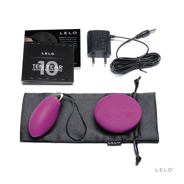 LELO - Lyla 2 Wireless Remote Control Egg Vibrator (Deep Rose) - LL1011 / Purple - Wireless Remote Control Egg
