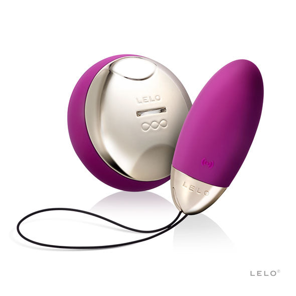 LELO - Lyla 2 Wireless Remote Control Egg Vibrator (Deep Rose) - LL1011 / Purple - Wireless Remote Control Egg
