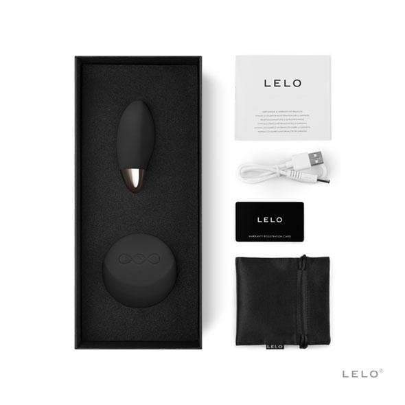 LELO - Lyla 2 Remote Control Vibrating Egg Massager (Black) Wireless Remote Control Egg (Vibration) Rechargeable