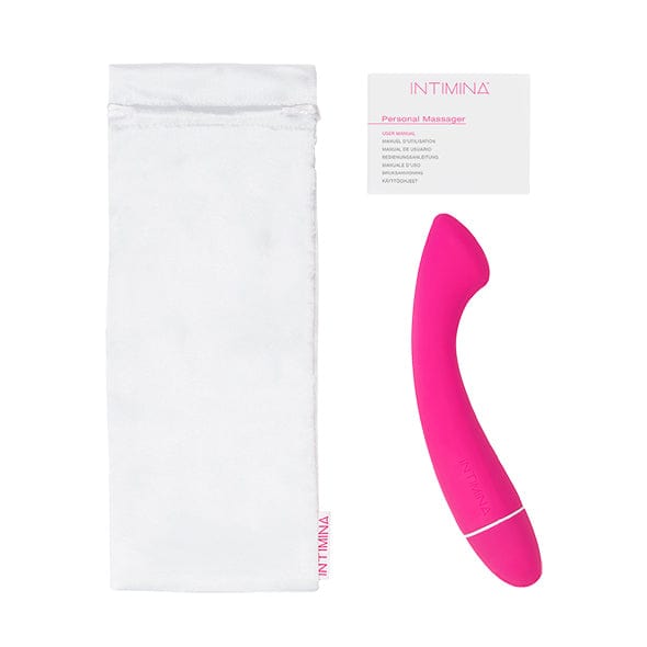 Intimina - Celesse Personal Massager G Spot Vibrator (Pink) G Spot Dildo (Vibration) Non Rechargeable CherryAffairs