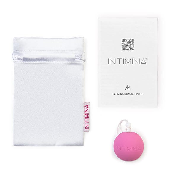 Intimina - Laselle Weighted Kegel Exerciser 38g (Pink) Kegel Balls (Non Vibration) 626137320 CherryAffairs