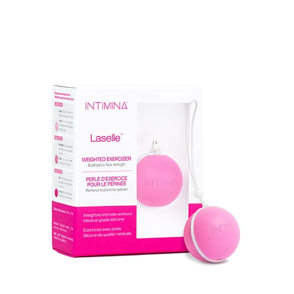 Intimina - Laselle Weighted Kegel Exerciser 38g (Pink) Kegel Balls (Non Vibration) 626137320 CherryAffairs