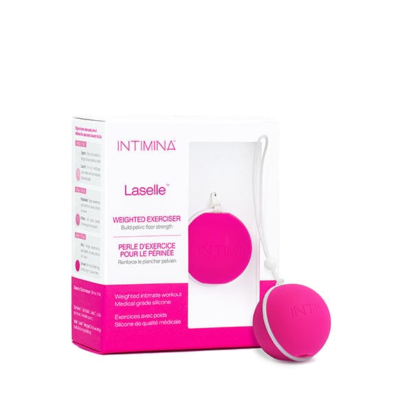 Intimina - Laselle Weighted Kegel Exerciser 48g (Pink) Kegel Balls (Non Vibration) CherryAffairs