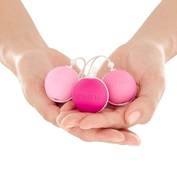 Intimina - Laselle Weighted Kegel Balls Exerciser Set (Pink) Kegel Balls (Non Vibration) CherryAffairs