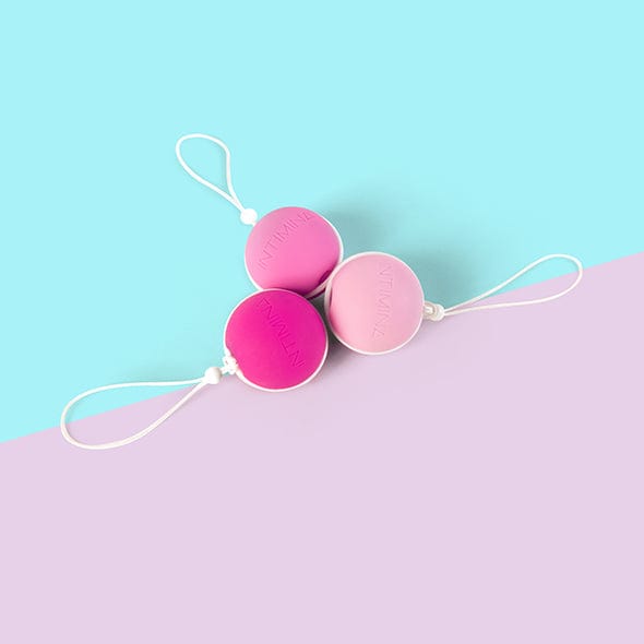 Intimina - Laselle Weighted Kegel Balls Exerciser Set (Pink) Kegel Balls (Non Vibration) CherryAffairs