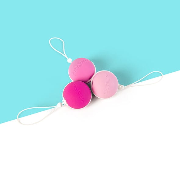 Intimina - Laselle Weighted Kegel Balls Exerciser Set (Pink) Kegel Balls (Non Vibration) CherryAffairs