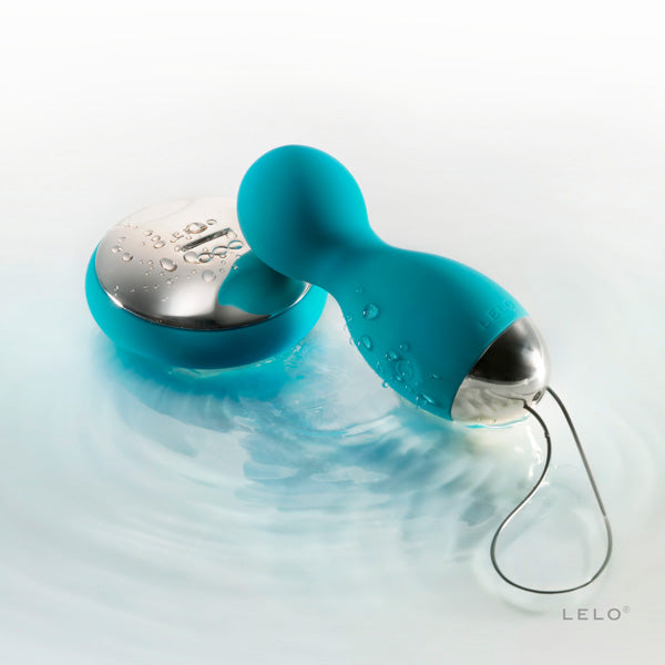 LELO - Hula Beads Kegel Balls (Ocean Blue) - LL1033 / Jade - Kegel Balls (Vibration) Rechargeable