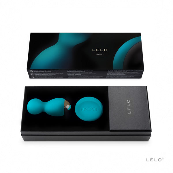 LELO - Hula Beads Kegel Balls (Ocean Blue) - LL1033 / Jade - Kegel Balls (Vibration) Rechargeable