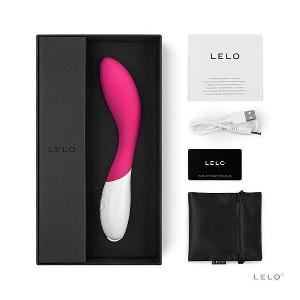 LELO - Mona 2 G Spot Vibrator (Cerise) G Spot Dildo (Vibration) Rechargeable