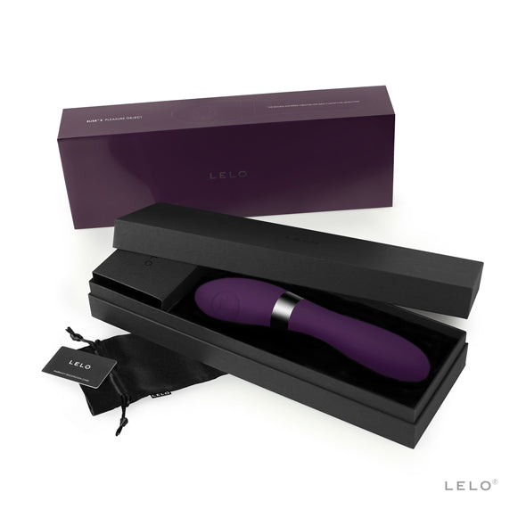 LELO - Elise 2 G-Spot Vibrator (Plum) - G Spot Dildo (Vibration) Rechargeable