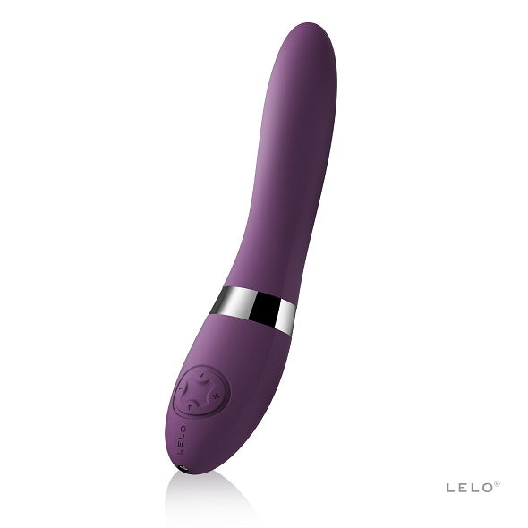 LELO - Elise 2 G-Spot Vibrator (Plum) - G Spot Dildo (Vibration) Rechargeable
