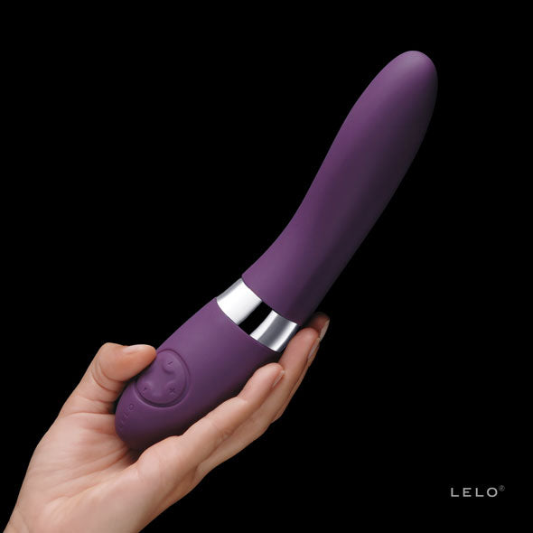 LELO - Elise 2 G-Spot Vibrator (Plum) - G Spot Dildo (Vibration) Rechargeable