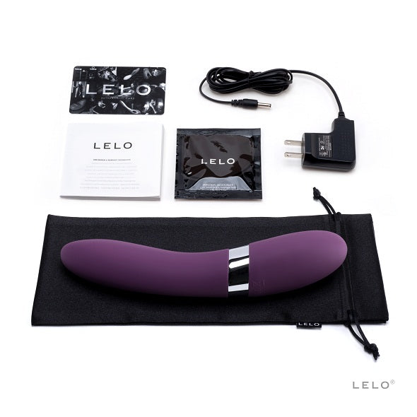 LELO - Elise 2 G-Spot Vibrator (Plum) - G Spot Dildo (Vibration) Rechargeable