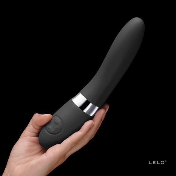 LELO - Elise 2 G Spot Vibrator (Black) G Spot Dildo (Vibration) Rechargeable