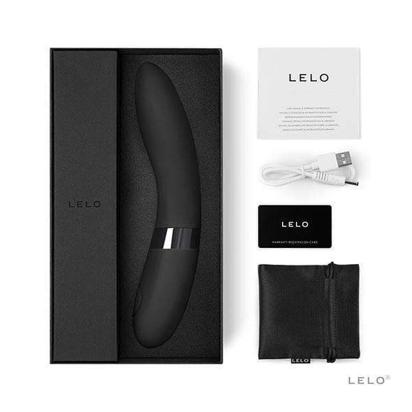 LELO - Elise 2 G Spot Vibrator (Black) G Spot Dildo (Vibration) Rechargeable