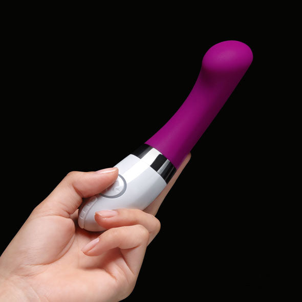 LELO - Gigi 2 G-Spot Vibrator (Deep Rose) - LL1024 / Purple - G Spot Dildo (Vibration) Rechargeable