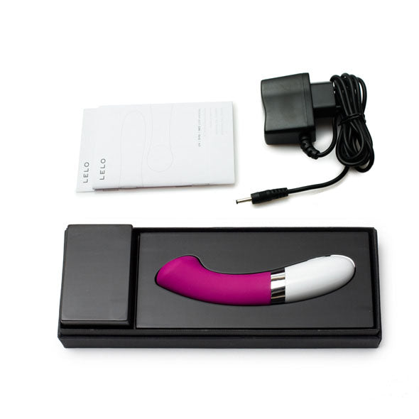 LELO - Gigi 2 G-Spot Vibrator (Deep Rose) - LL1024 / Purple - G Spot Dildo (Vibration) Rechargeable