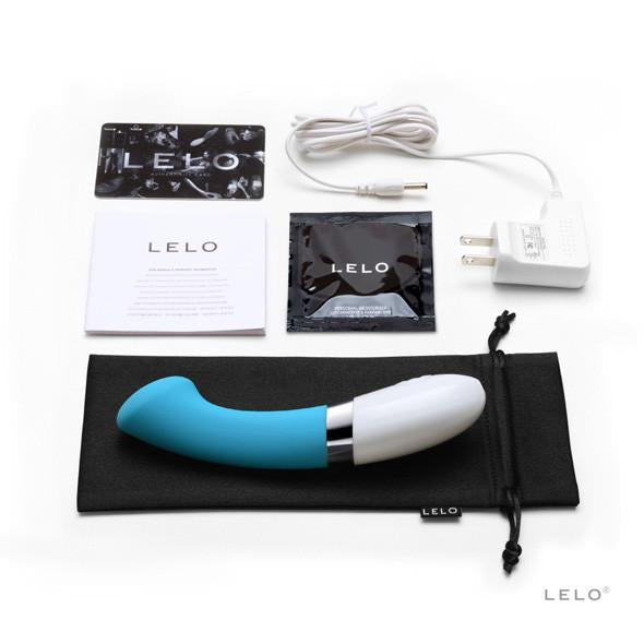LELO - Gigi 2 G-Spot Vibrator (Turquoise Blue) - PleasureHobby