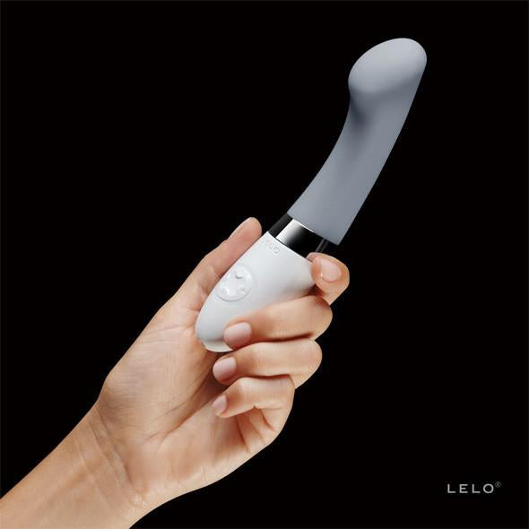 LELO - Gigi 2 G-Spot Vibrator (Cool Gray) - PleasureHobby