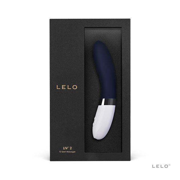 LELO - Liv 2 G Spot Vibrator (Blue) G Spot Dildo (Vibration) Rechargeable