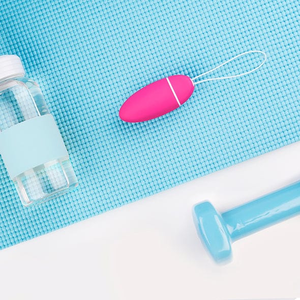 Intimina - KegelSmart Vibrating Personal Kegel Trainer (Pink) Kegel Balls (Vibration) Non Rechargeable 626140741 CherryAffairs