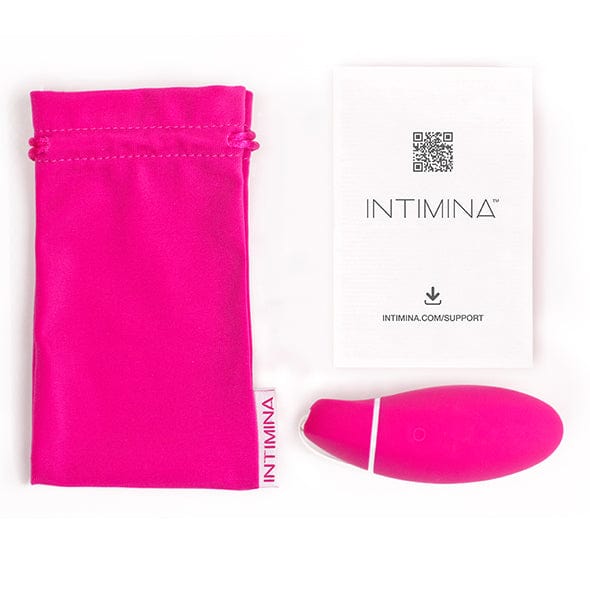 Intimina - KegelSmart Vibrating Personal Kegel Trainer (Pink) Kegel Balls (Vibration) Non Rechargeable 626140741 CherryAffairs