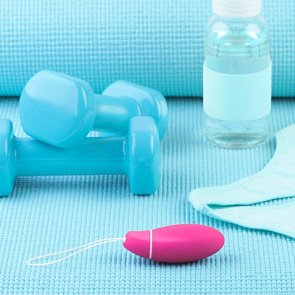 Intimina - KegelSmart Vibrating Personal Kegel Trainer (Pink) Kegel Balls (Vibration) Non Rechargeable 626140741 CherryAffairs