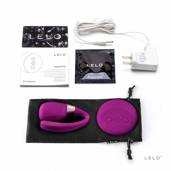 LELO - Tiani 3 Remote Control Couple’s Massager (Deep Rose) - LL1032 / Purple - Remote Control Couple’s Massager