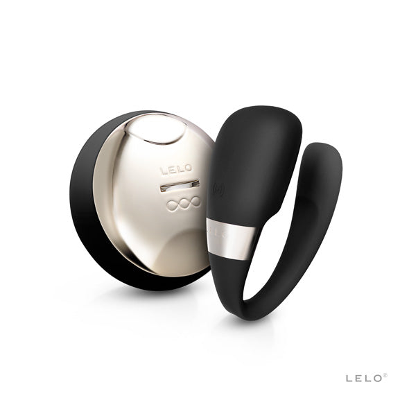 LELO - Tiani 3 Remote Control Couple’s Massager (Black) - Remote Control Couple’s Massager (Vibration) Rechargeable
