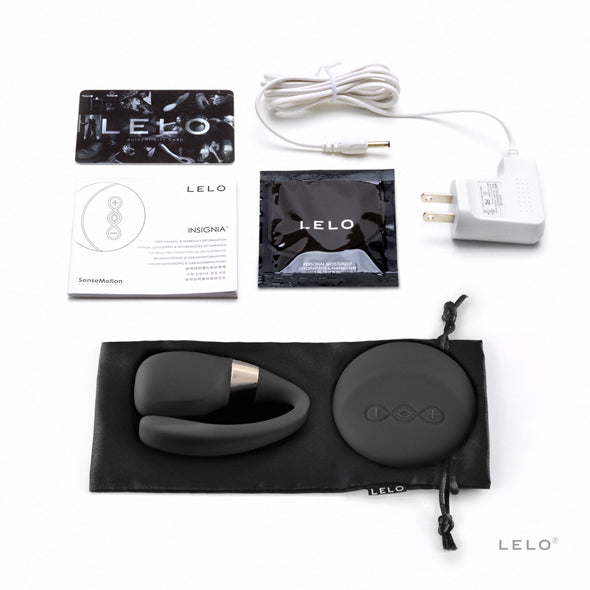 LELO - Tiani 3 Remote Control Couple’s Massager (Black) - Remote Control Couple’s Massager (Vibration) Rechargeable