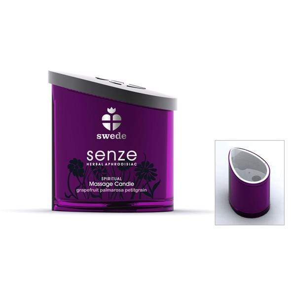 Swede - Senze Herbal Aphrodisiac Spiritual Massage Candle Grapefruit Palmarosa Petitgrain 150ml Massage Candle 277013602 CherryAffairs