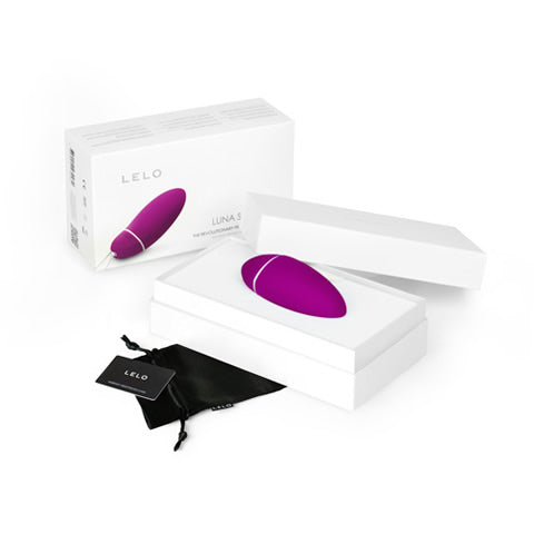 LELO - Luna Smart Bead Kegel Balls (Deep Rose) - LL1046 / Purple - Kegel Balls (Vibration) Non Rechargeable