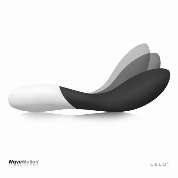 LELO - Mona Wave G-Spot Vibrator (Black) - G Spot Dildo (Vibration) Rechargeable