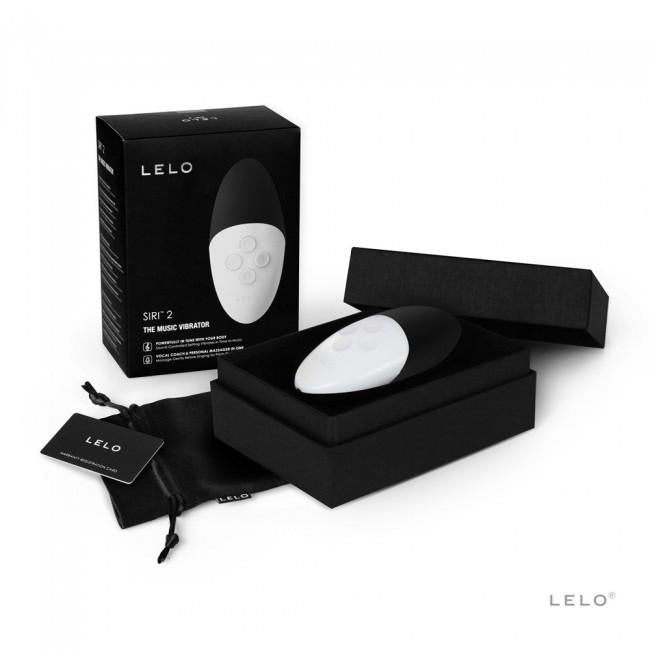 LELO - Siri 2 Music Vibrating Clit Massager (Black) - PleasureHobby