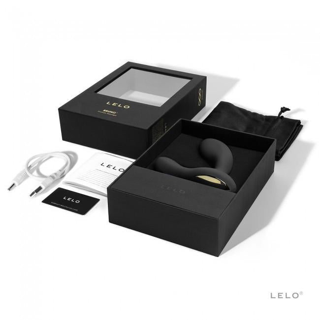 LELO - Bruno Prostate Massager (Black) - PleasureHobby
