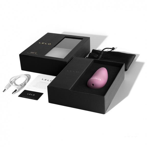 LELO - Lily 2 Rose & Wisteria Scented Clit Vibrator (Pink) Clit Massager (Vibration) Rechargeable - CherryAffairs Singapore