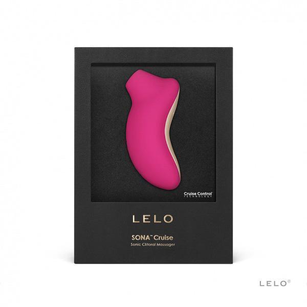 LELO - Sona Cruise Sonic Clit Massager (Cerise) Clit Massager (Vibration) Rechargeable - CherryAffairs Singapore