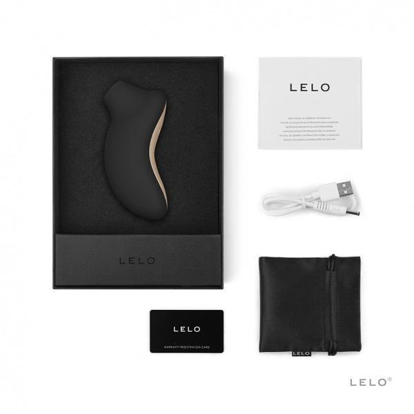 LELO - Sona Cruise Sonic Clit Massager (Black) Clit Massager (Vibration) Rechargeable - CherryAffairs Singapore