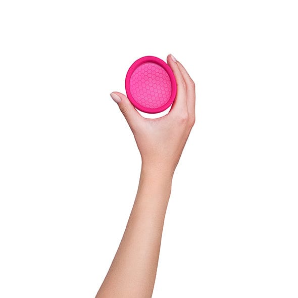 Intimina - Ziggy Cup Flat Fit Menstrual Cup (Pink) Menstrual Cup 7350075026140 CherryAffairs