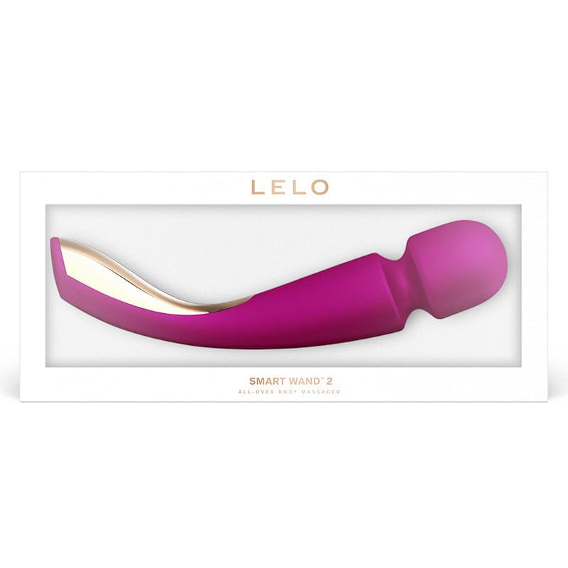 LELO - Smart Wand 2 All Over Body Wand Massager Large (Deep Rose) Wand Massagers (Vibration) Rechargeable 626139184 CherryAffairs