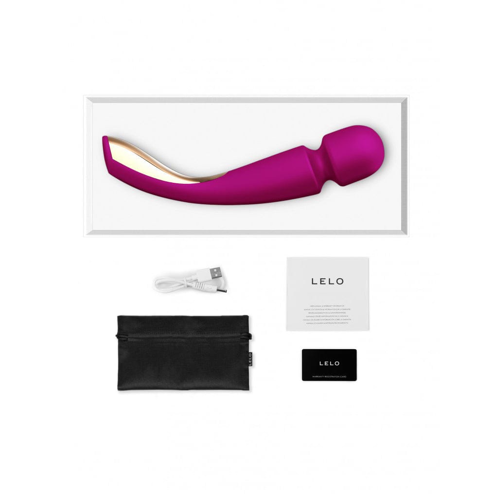 LELO - Smart Wand 2 All Over Body Wand Massager Large (Deep Rose) Wand Massagers (Vibration) Rechargeable 626139184 CherryAffairs