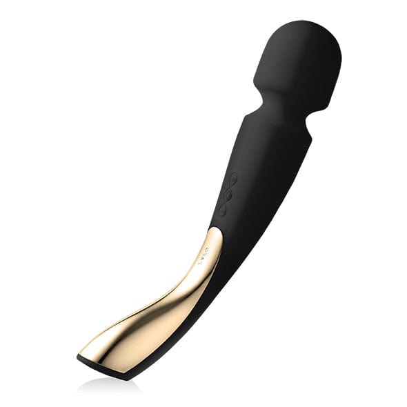 LELO - Smart Wand 2 All Over Body Wand Massager Large (Black) Wand Massagers (Vibration) Rechargeable 626144811 CherryAffairs